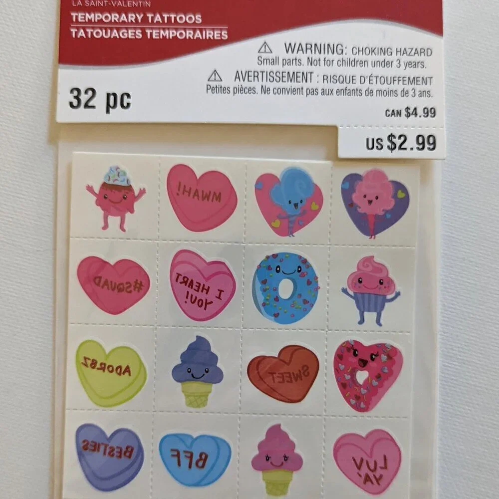 NWT Lot 9 Valentine Galentine Day Crafts Balloon Stickers Bundle Michael's Party